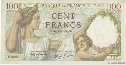 100 Francs SULLY FRANKREICH  1940 F.26.24