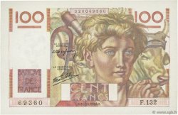100 Francs JEUNE PAYSAN FRANKREICH  1946 F.28.10 VZ+