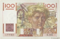100 Francs JEUNE PAYSAN FRANCE  1947 F.28.13 TTB+