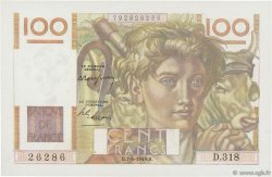 100 Francs JEUNE PAYSAN FRANCIA  1949 F.28.23 SC
