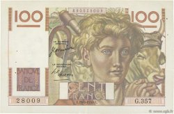 100 Francs JEUNE PAYSAN FRANCE  1950 F.28.25 TTB+