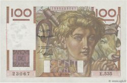 100 Francs JEUNE PAYSAN FRANCIA  1953 F.28.36 MBC+