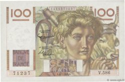 100 Francs JEUNE PAYSAN FRANCE  1954 F.28.42