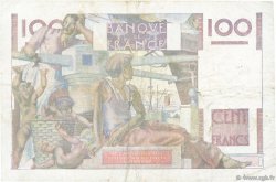 100 Francs JEUNE PAYSAN filigrane inversé FRANCE  1952 F.28bis.01 TB