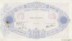 500 Francs BLEU ET ROSE modifié FRANCIA  1938 F.31.13