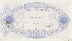 500 Francs BLEU ET ROSE modifié FRANCE  1938 F.31.13