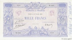 1000 Francs BLEU ET ROSE FRANCE  1925 F.36.41 TTB+