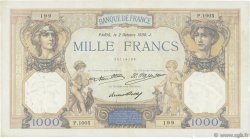 1000 Francs CÉRÈS ET MERCURE FRANCE  1930 F.37.05 pr.TTB