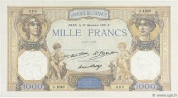 1000 Francs CÉRÈS ET MERCURE FRANCE  1931 F.37.06 VF+