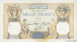 1000 Francs CÉRÈS ET MERCURE type modifié FRANCE  1937 F.38.03 TB