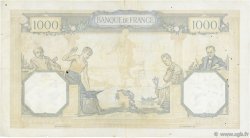 1000 Francs CÉRÈS ET MERCURE type modifié FRANCE  1938 F.38.24 TB