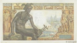1000 Francs DÉESSE DÉMÉTER FRANCE  1942 F.40.13 SUP+