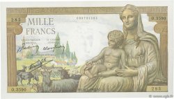 1000 Francs DÉESSE DÉMÉTER FRANCE  1943 F.40.17 SUP