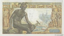 1000 Francs DÉESSE DÉMÉTER FRANCE  1943 F.40.17 AU
