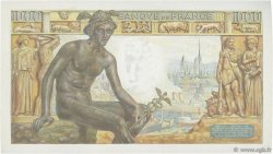 1000 Francs DÉESSE DÉMÉTER FRANCE  1943 F.40.18 XF+