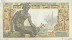 1000 Francs DÉESSE DÉMÉTER FRANCE  1943 F.40.20 TTB