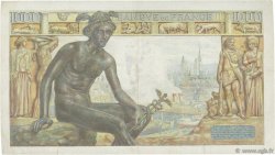 1000 Francs DÉESSE DÉMÉTER FRANCE  1943 F.40.22 TTB