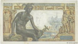 1000 Francs DÉESSE DÉMÉTER FRANCE  1943 F.40.25 TB
