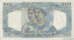 1000 Francs MINERVE ET HERCULE FRANCE  1945 F.41.06