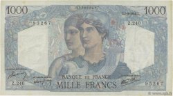 1000 Francs MINERVE ET HERCULE FRANKREICH  1946 F.41.12 SS