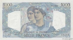 1000 Francs MINERVE ET HERCULE FRANCE  1948 F.41.20 pr.SUP