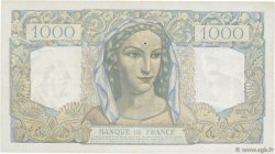 1000 Francs MINERVE ET HERCULE FRANCE  1949 F.41.25 TTB+