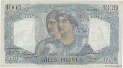 1000 Francs MINERVE ET HERCULE FRANCIA  1949 F.41.28 BB