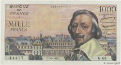 1000 Francs RICHELIEU FRANCIA  1954 F.42.07