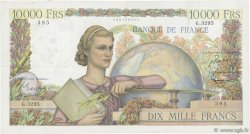 10000 Francs GÉNIE FRANÇAIS FRANCE  1952 F.50.61 TTB