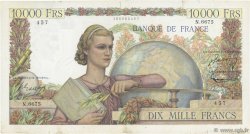 10000 Francs GÉNIE FRANÇAIS FRANCE  1954 F.50.70 TB