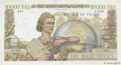 10000 Francs GÉNIE FRANÇAIS FRANCE  1954 F.50.71 TTB+