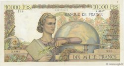 10000 Francs GÉNIE FRANÇAIS FRANCE  1955 F.50.74