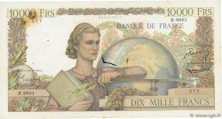 10000 Francs GÉNIE FRANÇAIS FRANCE  1955 F.50.76 B