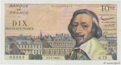 10 Nouveaux Francs RICHELIEU FRANCE  1960 F.57.07 TTB+