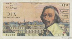 10 Nouveaux Francs RICHELIEU FRANCE  1960 F.57.08 TTB