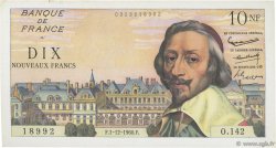 10 Nouveaux Francs RICHELIEU FRANCE  1960 F.57.12 TTB+