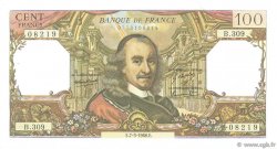 100 Francs CORNEILLE FRANCIA  1968 F.65.21 EBC