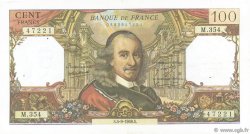 100 Francs CORNEILLE FRANCIA  1968 F.65.23 MBC