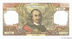 100 Francs CORNEILLE FRANCIA  1976 F.65.51