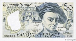 50 Francs QUENTIN DE LA TOUR FRANKREICH  1991 F.67.17