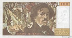 100 Francs DELACROIX modifié FRANCIA  1979 F.69.03 MBC