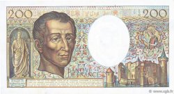 200 Francs MONTESQUIEU FRANCIA  1985 F.70.05 MBC