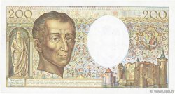 200 Francs MONTESQUIEU FRANCE  1987 F.70.07 TTB+