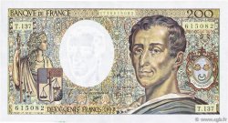 200 Francs MONTESQUIEU FRANCE  1992 F.70.12c VF+