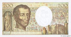 200 Francs MONTESQUIEU Modifié FRANCE  1994 F.70/2.01 SUP