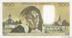 500 Francs PASCAL FRANCE  1976 F.71.14 VF+