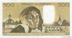 500 Francs PASCAL FRANCE  1976 F.71.14 VF