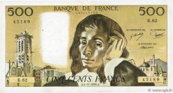 500 Francs PASCAL FRANCE  1976 F.71.15 pr.TTB