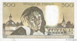 500 Francs PASCAL FRANCE  1985 F.71.33 TTB