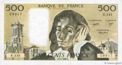 500 Francs PASCAL FRANCE  1986 F.71.34 TTB